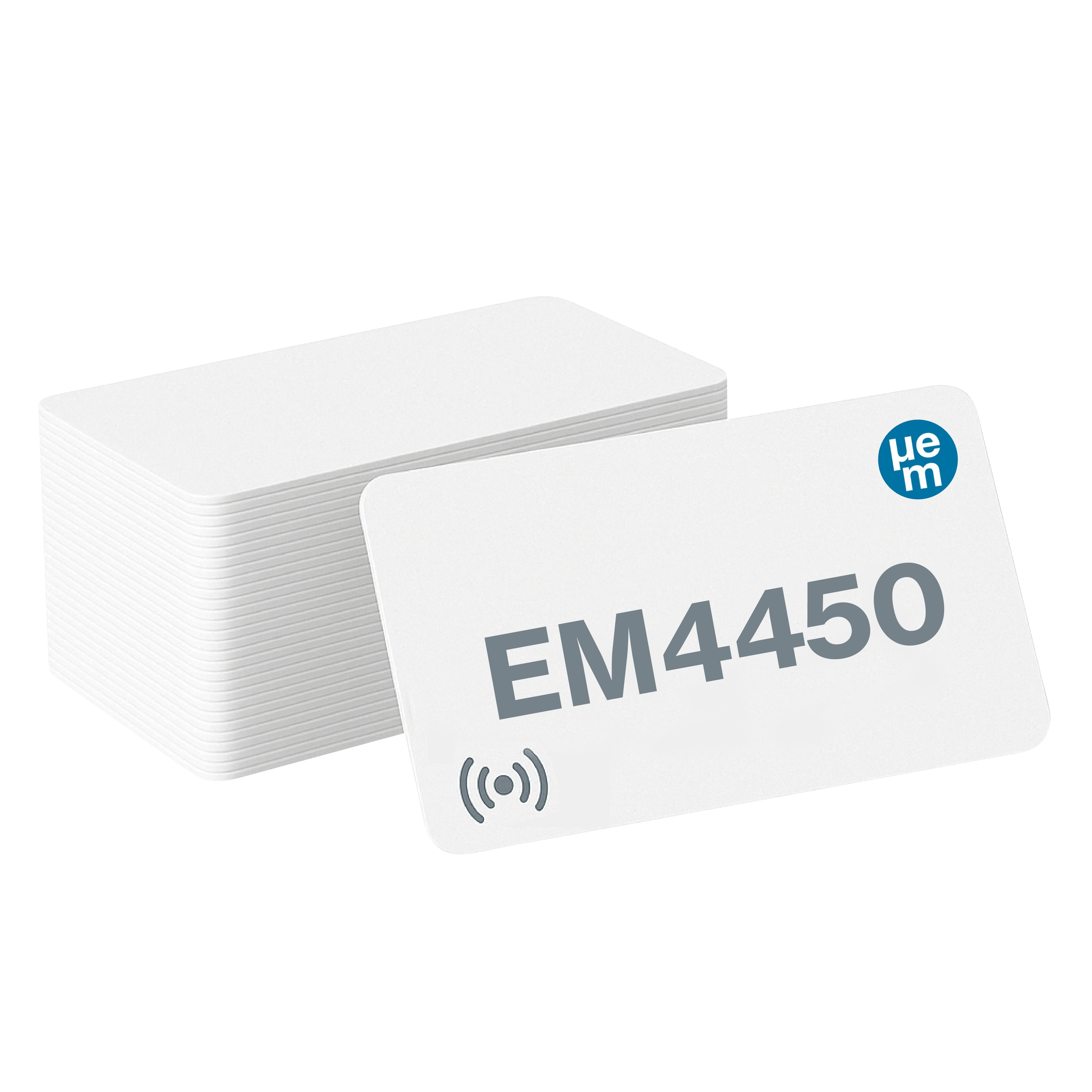 Exemplo de cartão RFID EM4450 / EM4550