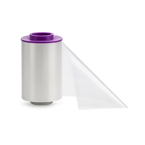 PolyGuard 1.0 mil Overlaminate, meio painel para cartões com Banda Magnética, Transparente, 1.000 imagens, 082710