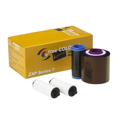 Fita de meio painel YMCKO, 1250 imagens, 800077-747EM